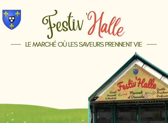 Marché Festiv'Halle + Tombola
