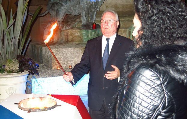 Passage de la Flamme Sacrée