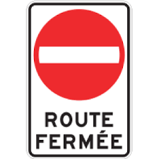 Fermeture chemin des boulangers